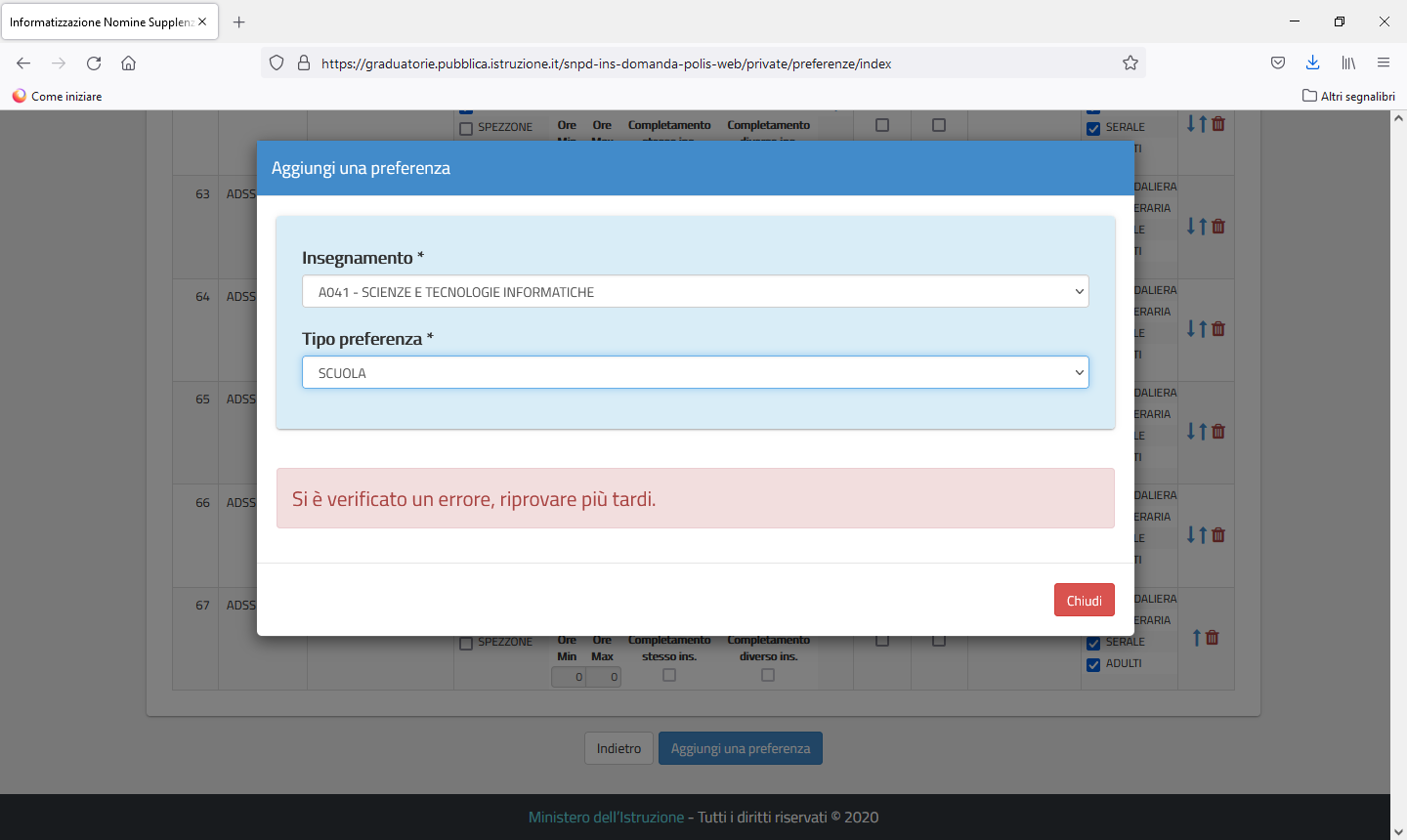 Assunzioni e supplenze GPS: domani chiusura delle domande. Ma Istanze Online è ancora fuori uso